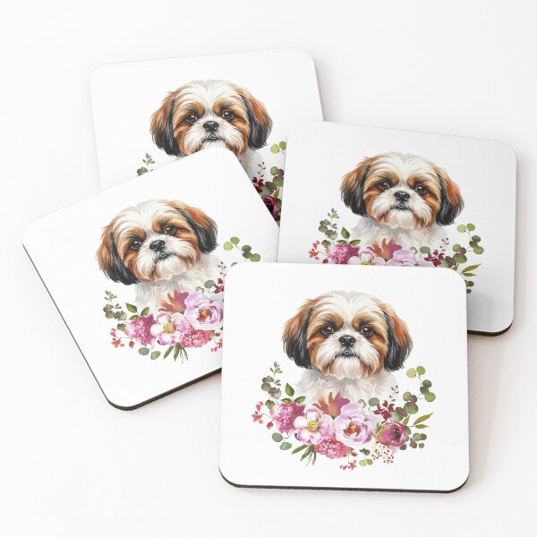 Item preview, Watercolor Shih Tzu designed and sold by Liededrom..