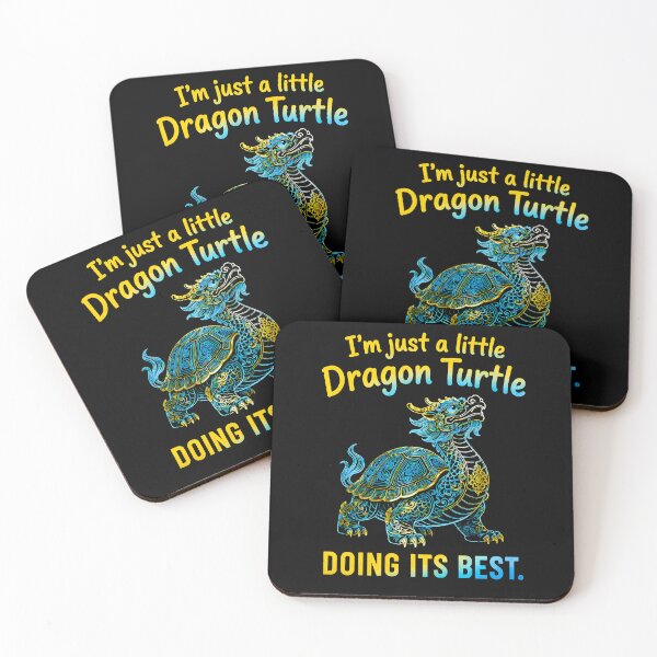 Item preview, I'm Just a Little Dragon Turtle Doing Its Best designed and sold by TreeBelL.