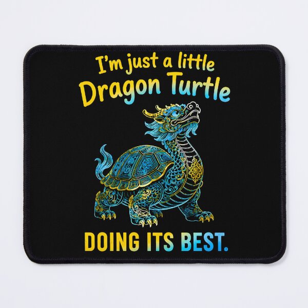 Item preview, I'm Just a Little Dragon Turtle Doing Its Best designed and sold by TreeBelL.