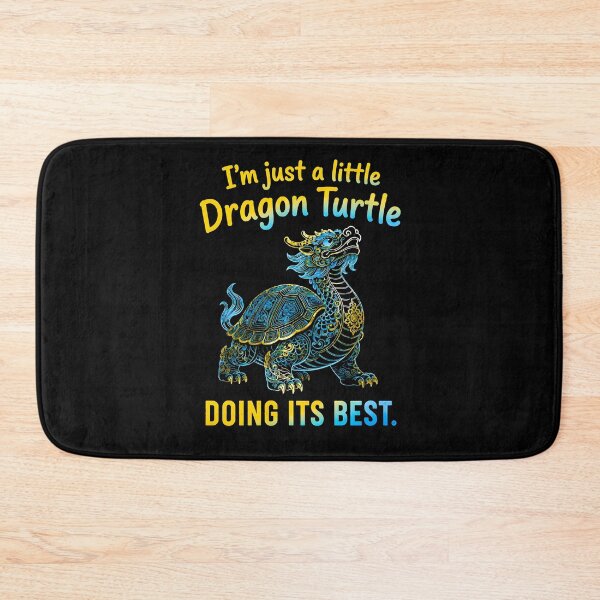 Item preview, I'm Just a Little Dragon Turtle Doing Its Best designed and sold by TreeBelL.
