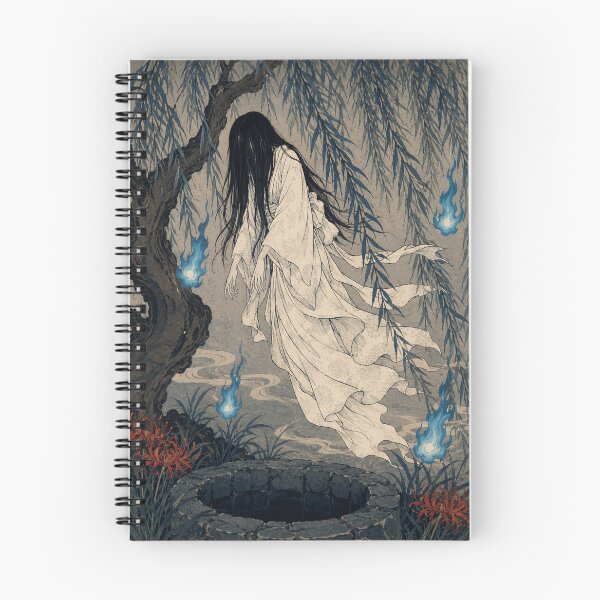 Item preview, Pale Yurei - Vintage Japanese Ghost Ukiyo-e Woodblock  designed and sold by bapupa.