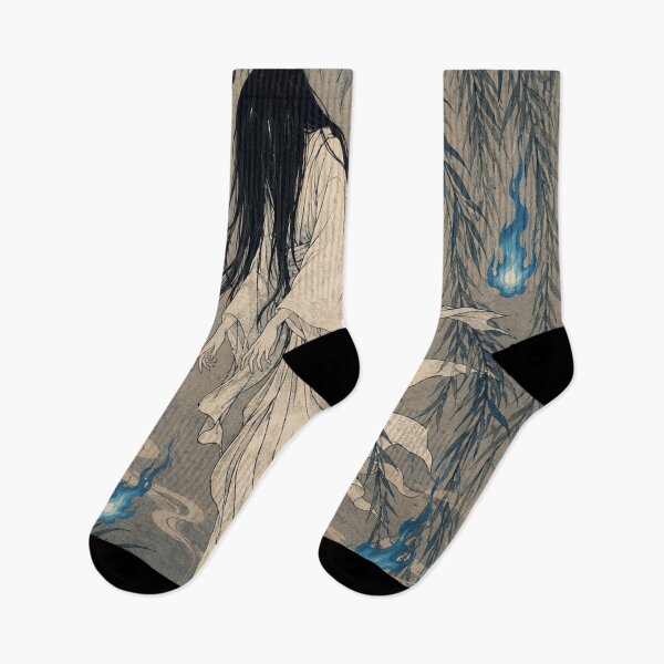 Item preview, Pale Yurei - Vintage Japanese Ghost Ukiyo-e Woodblock  designed and sold by bapupa.