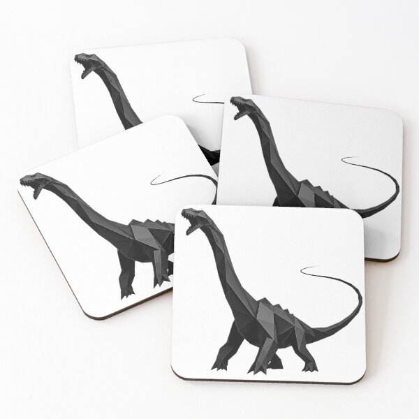 Item preview, Diplodocus Dinosaur Origami Style Art T-Shirt designed and sold by NanuWear.