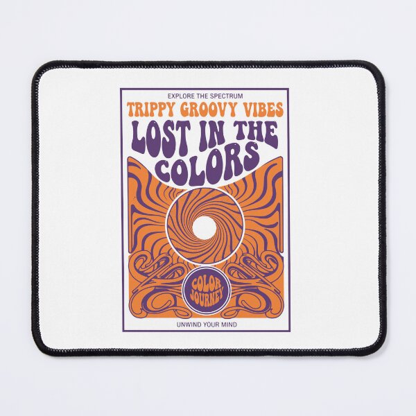 Item preview, trippy music festival lost in the colors hippie designed and sold by LuminOrb.