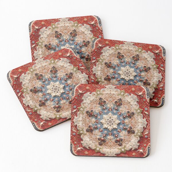 Item preview, Vintage Persian Carpet Print designed and sold by Vicky Brago-Mitchell®.