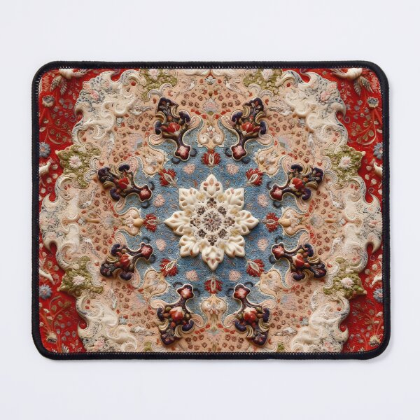 Item preview, Vintage Persian Carpet Print designed and sold by Vicky Brago-Mitchell®.