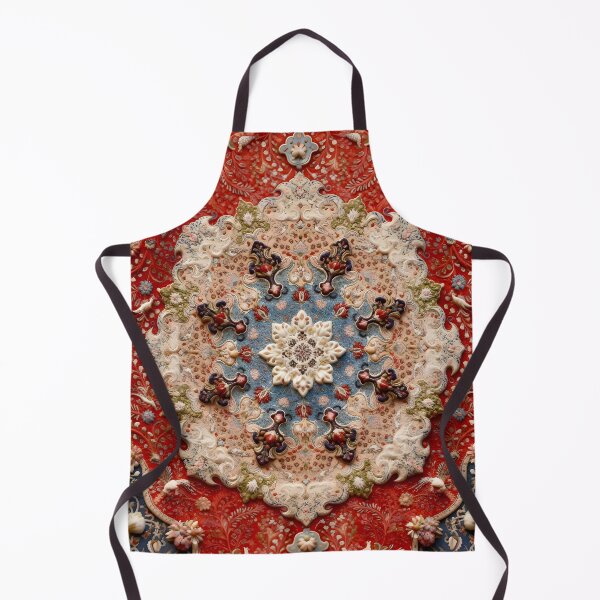 Item preview, Vintage Persian Carpet Print designed and sold by Vicky Brago-Mitchell®.