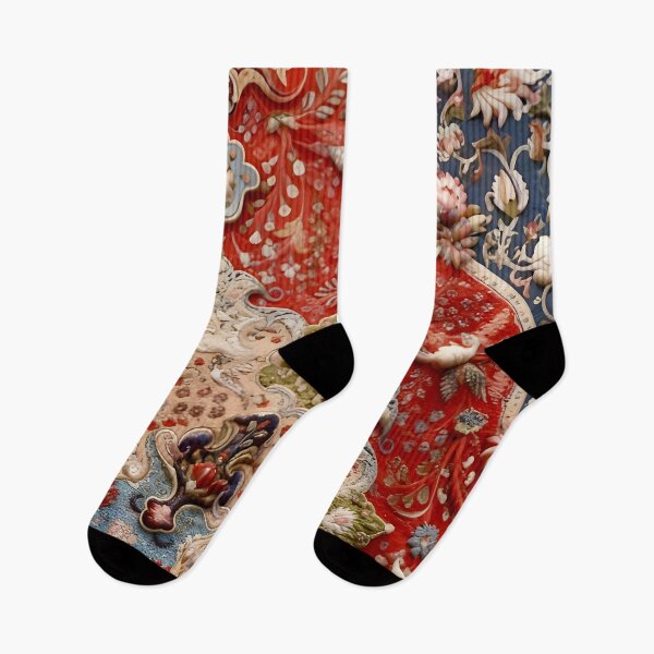 Item preview, Vintage Persian Carpet Print designed and sold by Vicky Brago-Mitchell®.