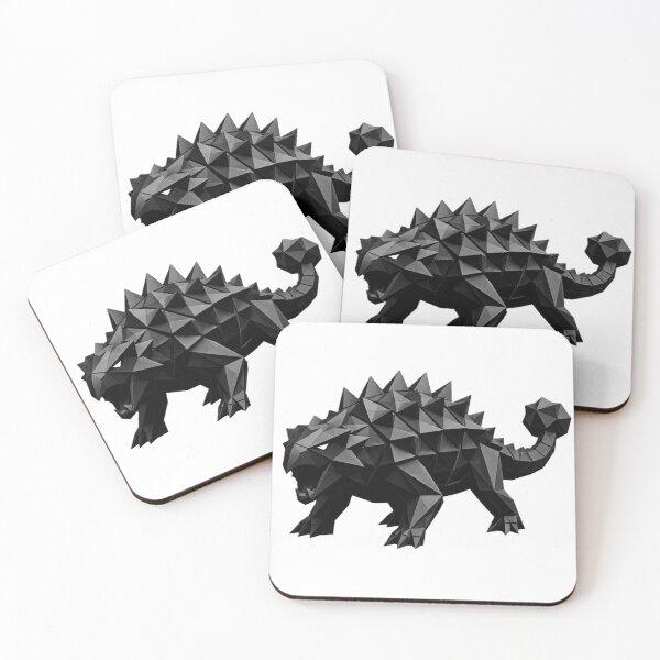 Item preview, Ankylosaurus Dinosaur Origami Style Art T-Shirt designed and sold by NanuWear.
