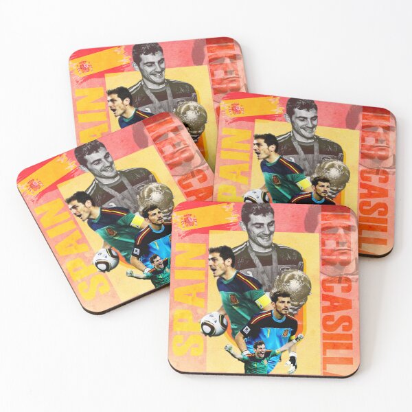 Item preview, Iker Casillas Spain World Cup Champion Poster Print designed and sold by Af-RT10.
