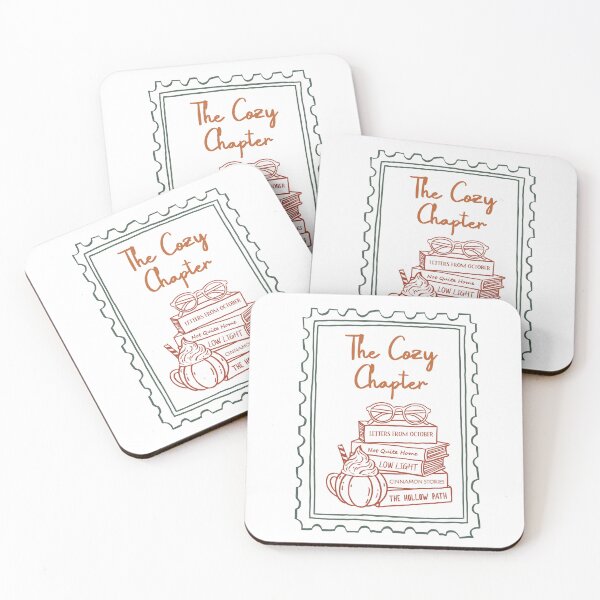Item preview, The Cozy Chapter Book Lover designed and sold by FallStamps.
