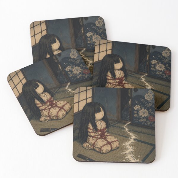 Item preview, Hitori Kakurenbo - Vintage Japanese Horror Ukiyo-e Woodblock  designed and sold by bapupa.