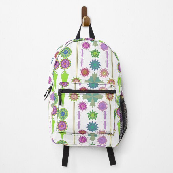 Item preview, Colorful Geometric Seamless Pattern with Decorative Floral and Abstract Shapes designed and sold by Ei-Ei.