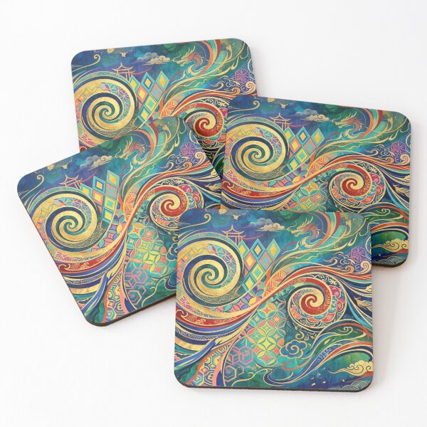 Item preview, Golden Whirlwind Worlds of East Asia designed and sold by Sigtrix.