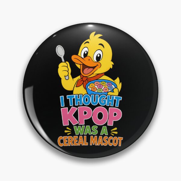 Item preview, I Thought Kpop Was A Cereal Mascot Funny Duck designed and sold by TeeTimeTreasure.