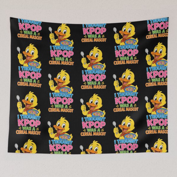 Item preview, I Thought Kpop Was A Cereal Mascot Funny Duck designed and sold by TeeTimeTreasure.