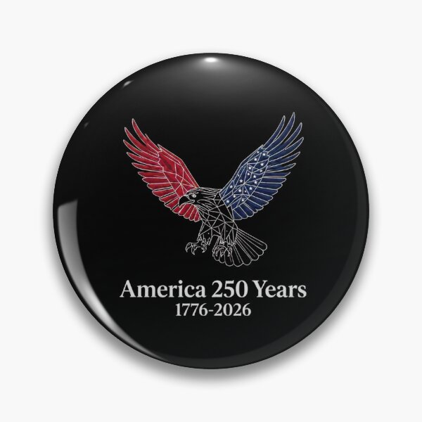 Item preview, Modern Geometric 250 Years America 1776 2026 4th July designed and sold by TeeArtWorld.