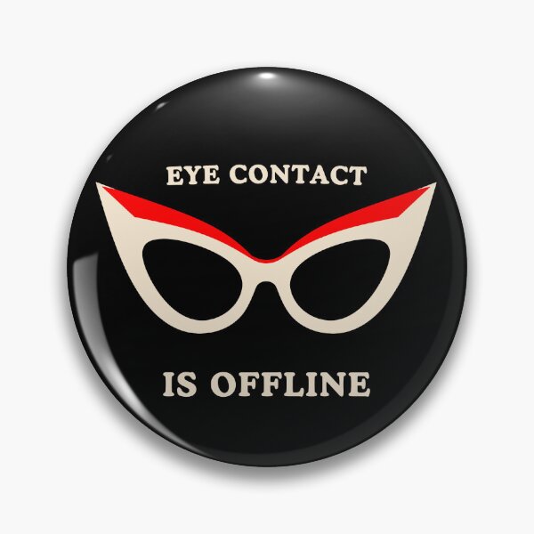 Item preview, Eye Contact Is Offline Cat Eye Sunglasses designed and sold by Lyfeinsights.