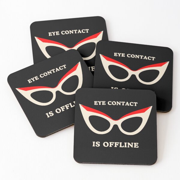 Item preview, Eye Contact Is Offline Cat Eye Sunglasses designed and sold by Lyfeinsights.