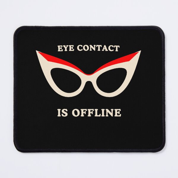 Item preview, Eye Contact Is Offline Cat Eye Sunglasses designed and sold by Lyfeinsights.