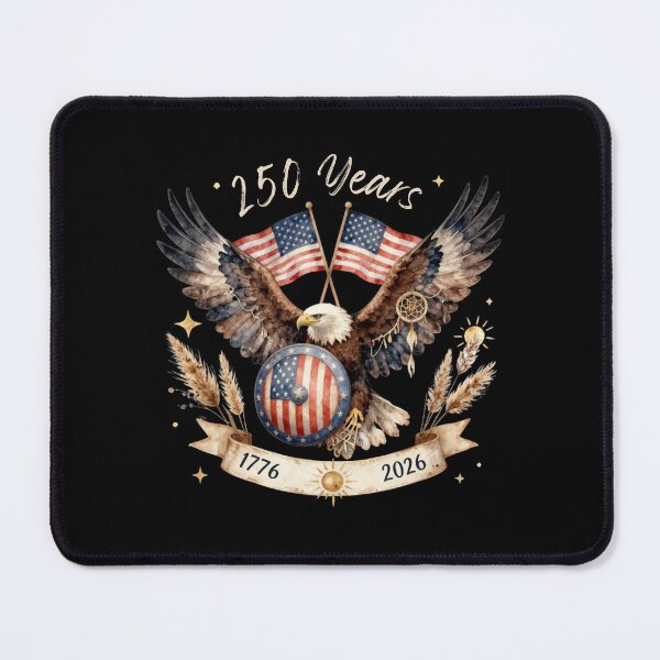 Item preview, Vintage 250 Years America Country Eagle Boho Gift 4th July designed and sold by TeeArtWorld.