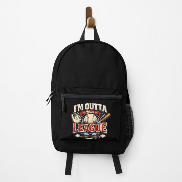 Item preview, I'm Outta Your League - Baseball Humor designed and sold by SidTastic .