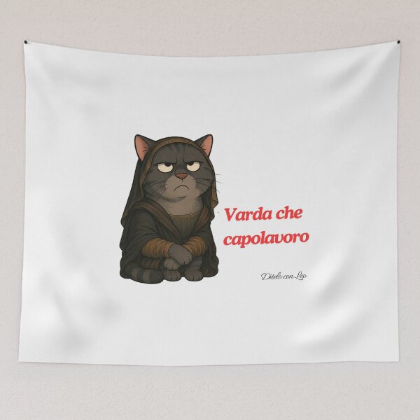 Item preview, Sarcastic Funny Cat - Art version designed and sold by sara11b.