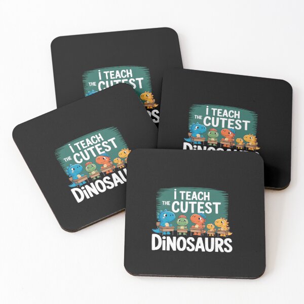 Item preview, I Teach The Cutest Dinosaurs Back to School designed and sold by SapfireStuArt.
