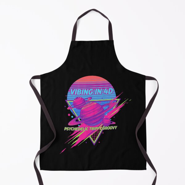 Item preview, Vibing In 4D Trippy Groovy Rave Techno designed and sold by LuminOrb.