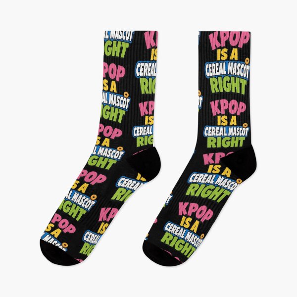 Item preview, Kpop Is A Cereal Mascot Right Funny Quote designed and sold by TeeTimeTreasure.