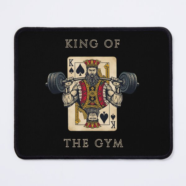 Item preview, King of the Gym Gift Playing Card Fitness designed and sold by TeeArtWorld.