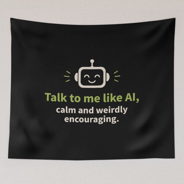 Item preview, Talk to me Like AI designed and sold by AntiqueImages.