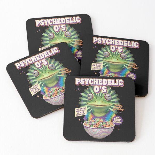 Item preview, Trippy goa Trance Cereals Hippie Mushroom Rave designed and sold by LuminOrb.