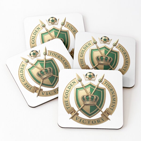 Item preview,  Golden Tournament Football Crest - Elegance and Victory Emblem designed and sold by M.Store.