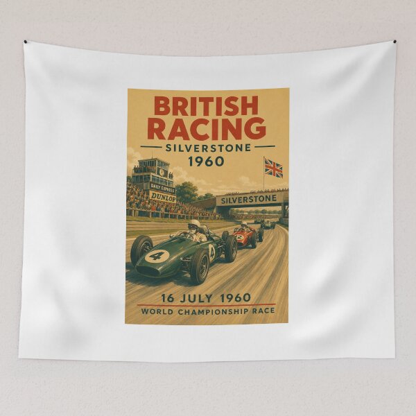 Item preview, British Racing 1960 – Vintage  Racing designed and sold by Fleetwood1994.