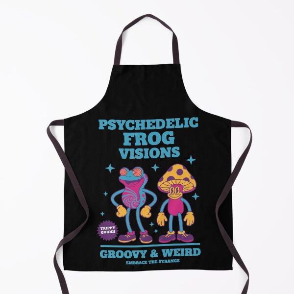Item preview, Trippy goa Trance Frog Visions Groovy Weird designed and sold by LuminOrb.