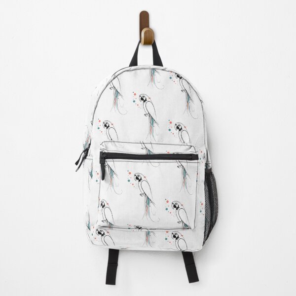 Item preview, Minimalist Parrot Art Eccentric Name Pride designed and sold by PixelQ.
