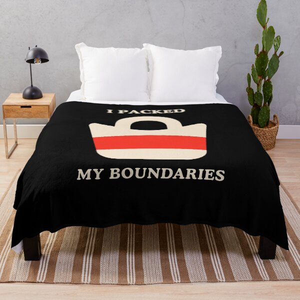 Item preview, I Packed My Boundaries Tote Bag designed and sold by Lyfeinsights.