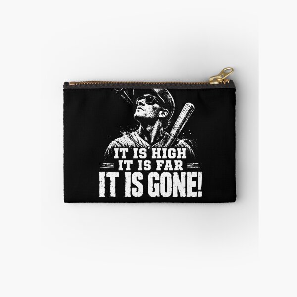 Item preview, It Is High It Is Far It Is Gone – Vintage Baseball Quote Design designed and sold by PosiMCreations.