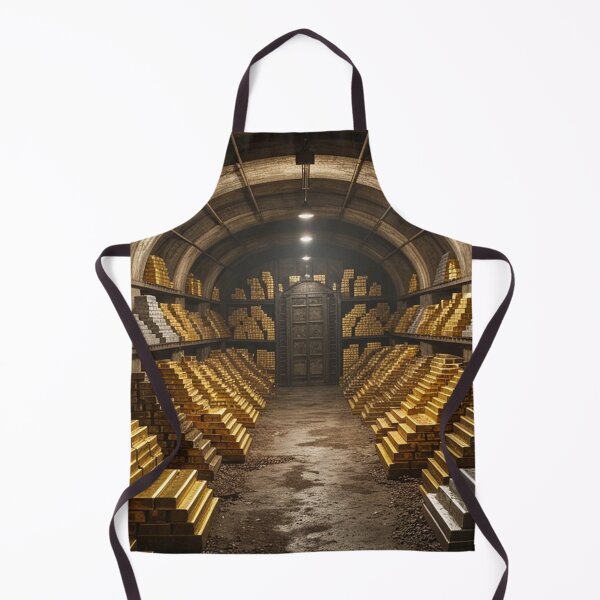 Item preview, Massive Vault of Metal Ingots and Treasures designed and sold by Uniqueartai.