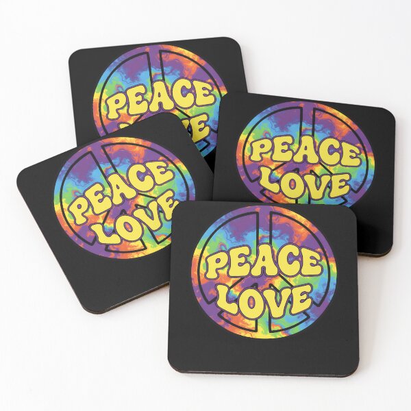 Item preview, Hippie Tie Dye Peace Love Peace Sign Rave designed and sold by LuminOrb.