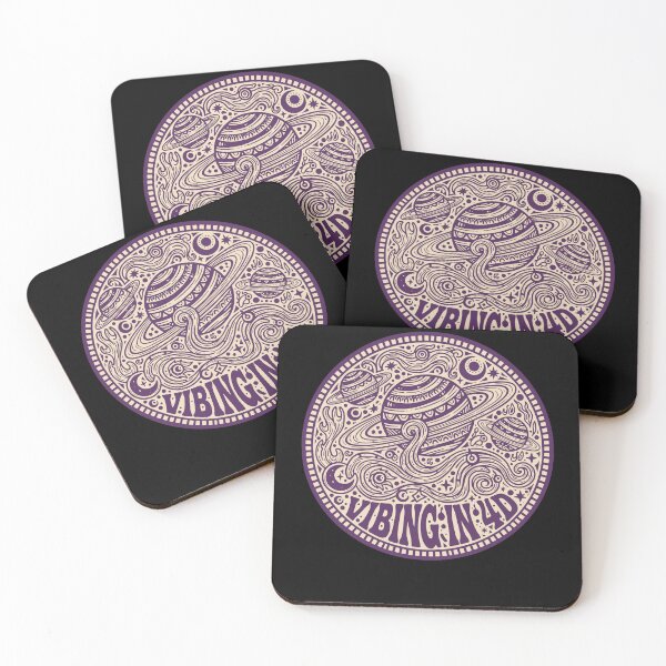 Item preview, Vibing In 4D Hippie Music Trippy Rave Goa Trance designed and sold by LuminOrb.