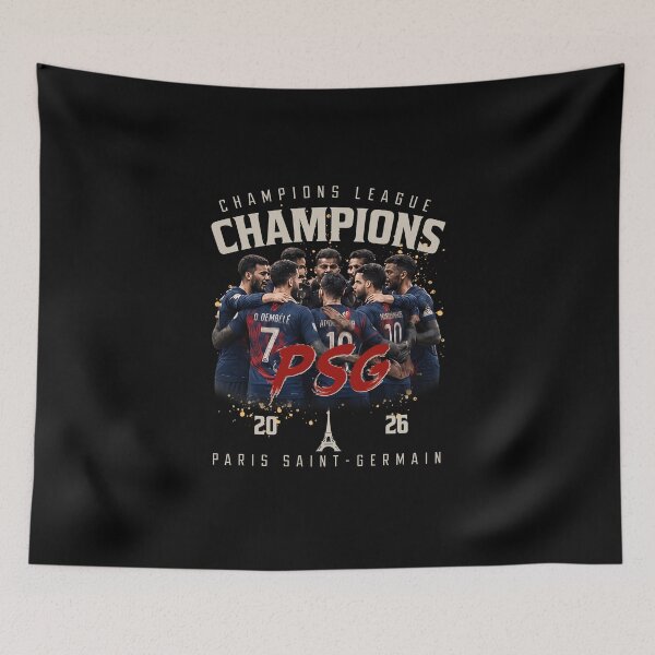 Item preview, PSG Champions League Final 2026, Paris Saint Germain Winners Football  designed and sold by aridawstrusbbyg.
