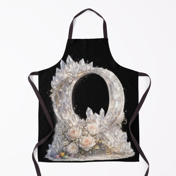 Item preview, Letter Q Crystal Rose Quartz Sparkle Luxury Monogram Gift designed and sold by irfanshikh.