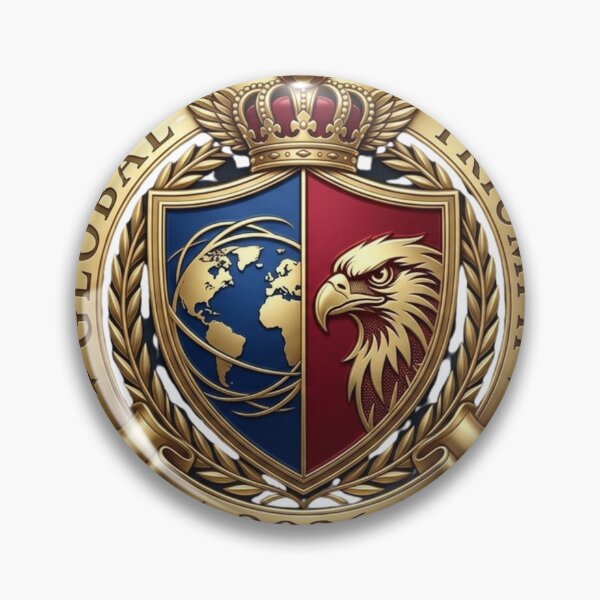 Item preview,  Global Triumph Football Hawk Crest - International Soccer Emblem designed and sold by M.Store.