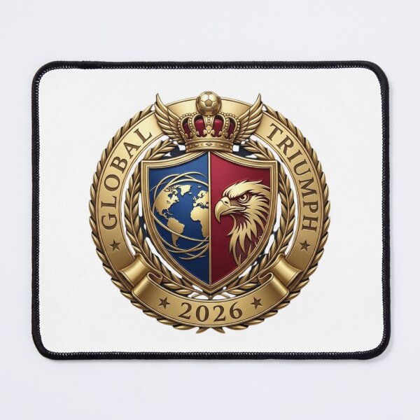 Item preview,  Global Triumph Football Hawk Crest - International Soccer Emblem designed and sold by M.Store.