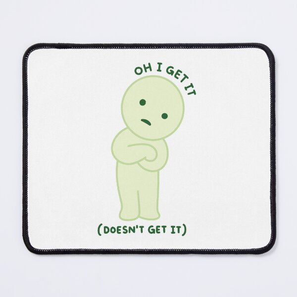 Item preview, I (Dont) Get It Smiski designed and sold by xoxo, marie.