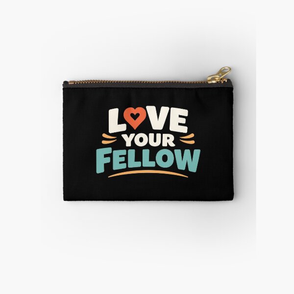 Item preview, Love Your Fellow Kindness Quote Heart Bold Art designed and sold by crouchingpixel.