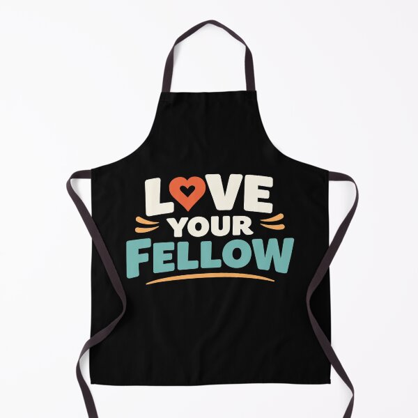 Item preview, Love Your Fellow Kindness Quote Heart Bold Art designed and sold by crouchingpixel.