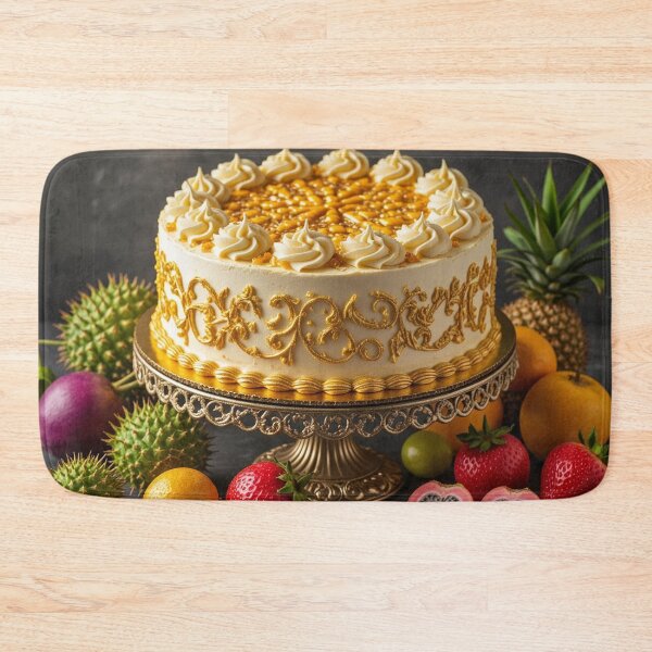Item preview, Beautiful Starfruit Cake with Exotic Fruits designed and sold by Uniqueartai.